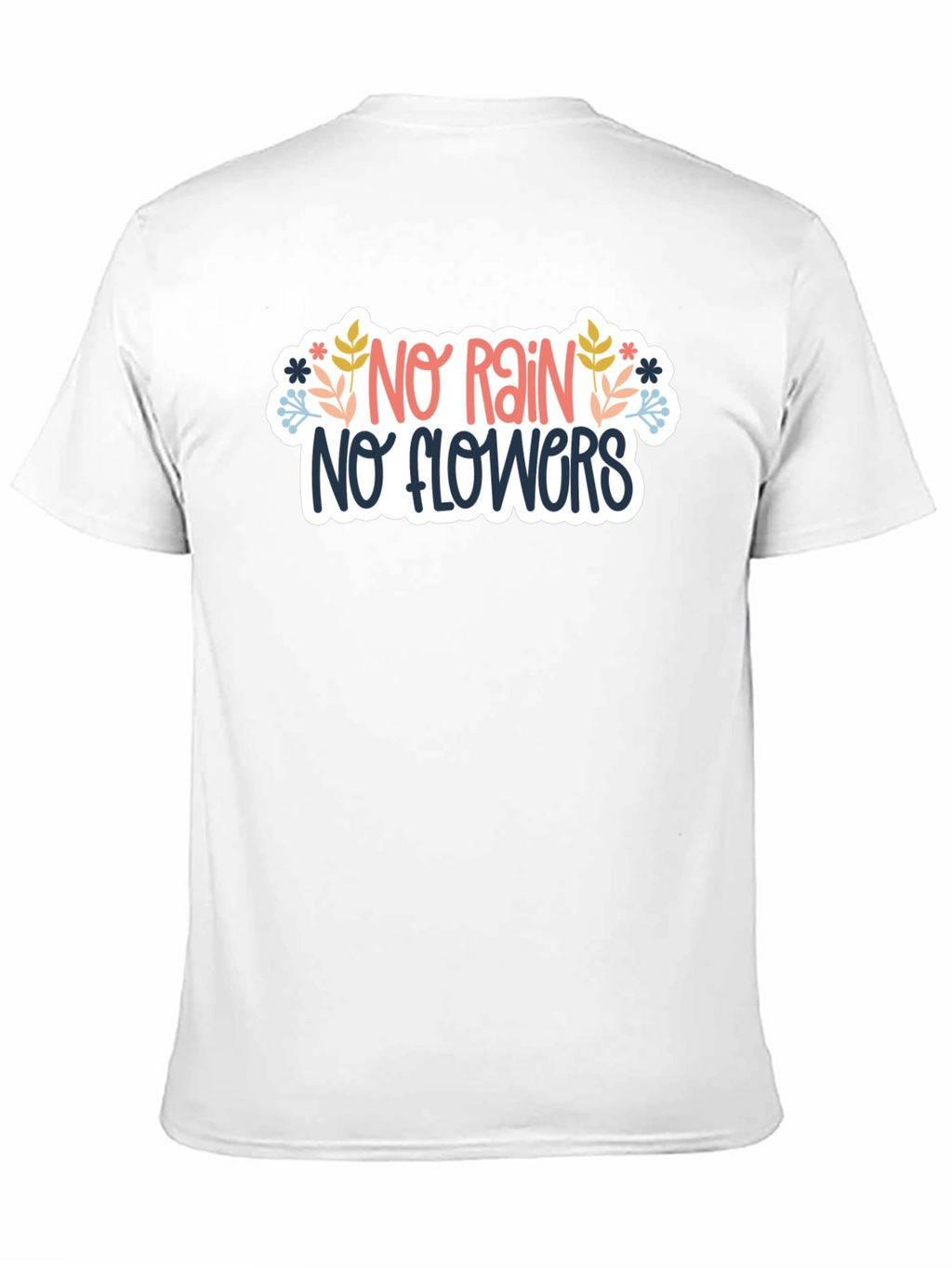 No Rain No Flowers Graphic Tee - Black