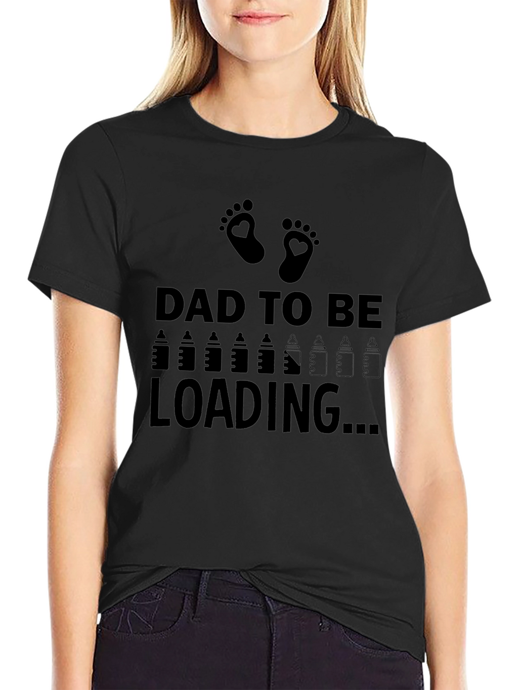 Dad To Be Loading - Funny Unisex T-Shirt