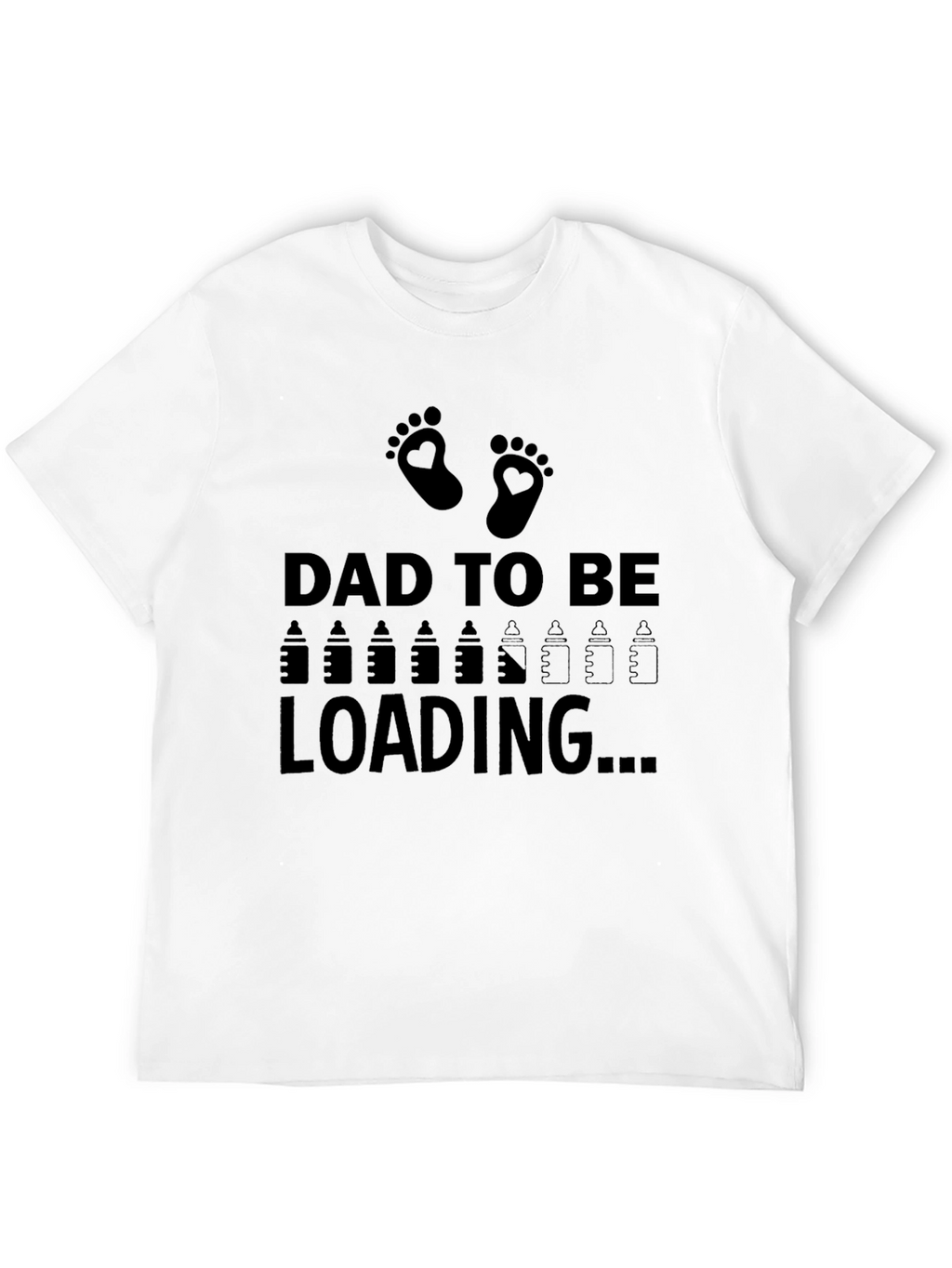 Dad To Be Loading - Funny Unisex T-Shirt