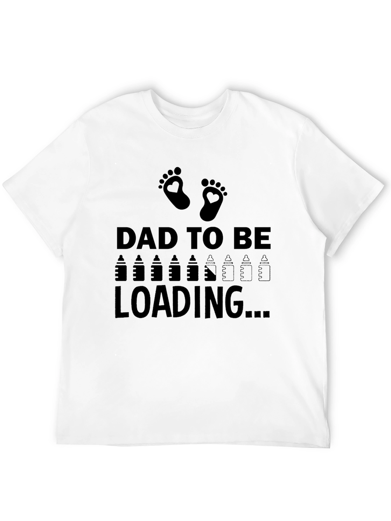 Dad To Be Loading - Funny Unisex T-Shirt