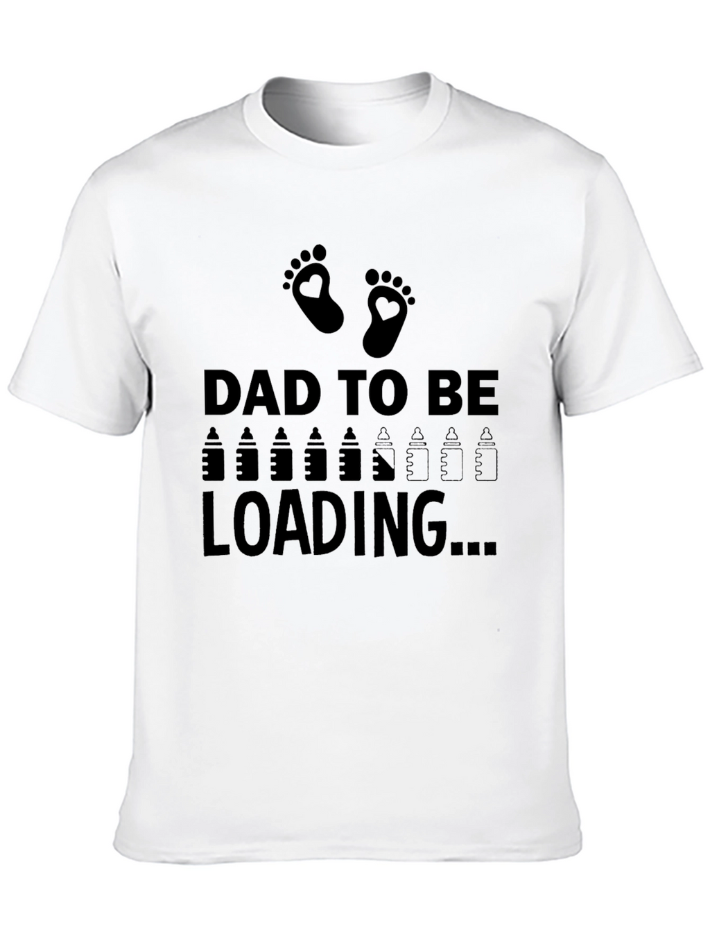 Dad To Be Loading - Funny Unisex T-Shirt