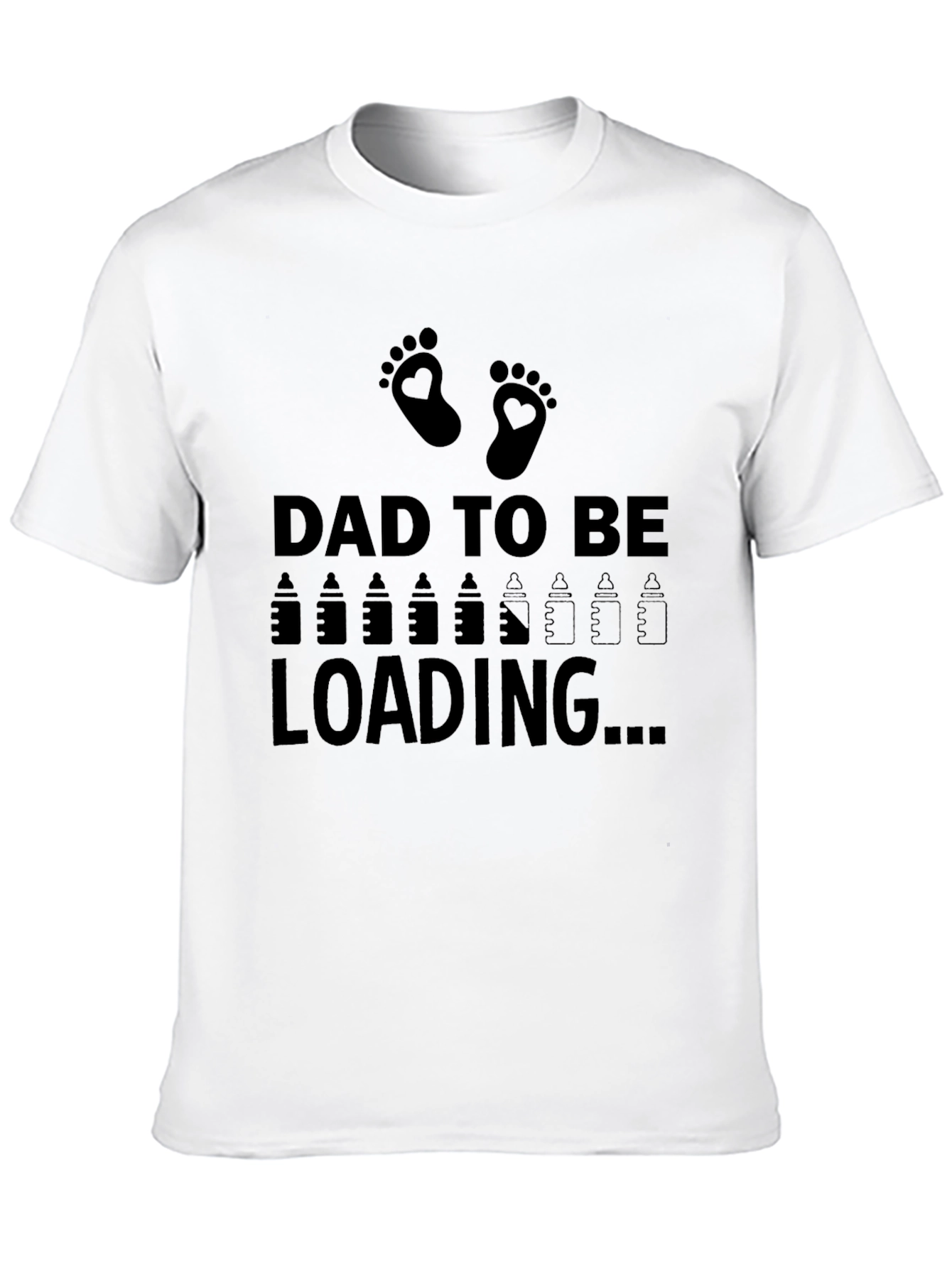 Dad To Be Loading - Funny Unisex T-Shirt