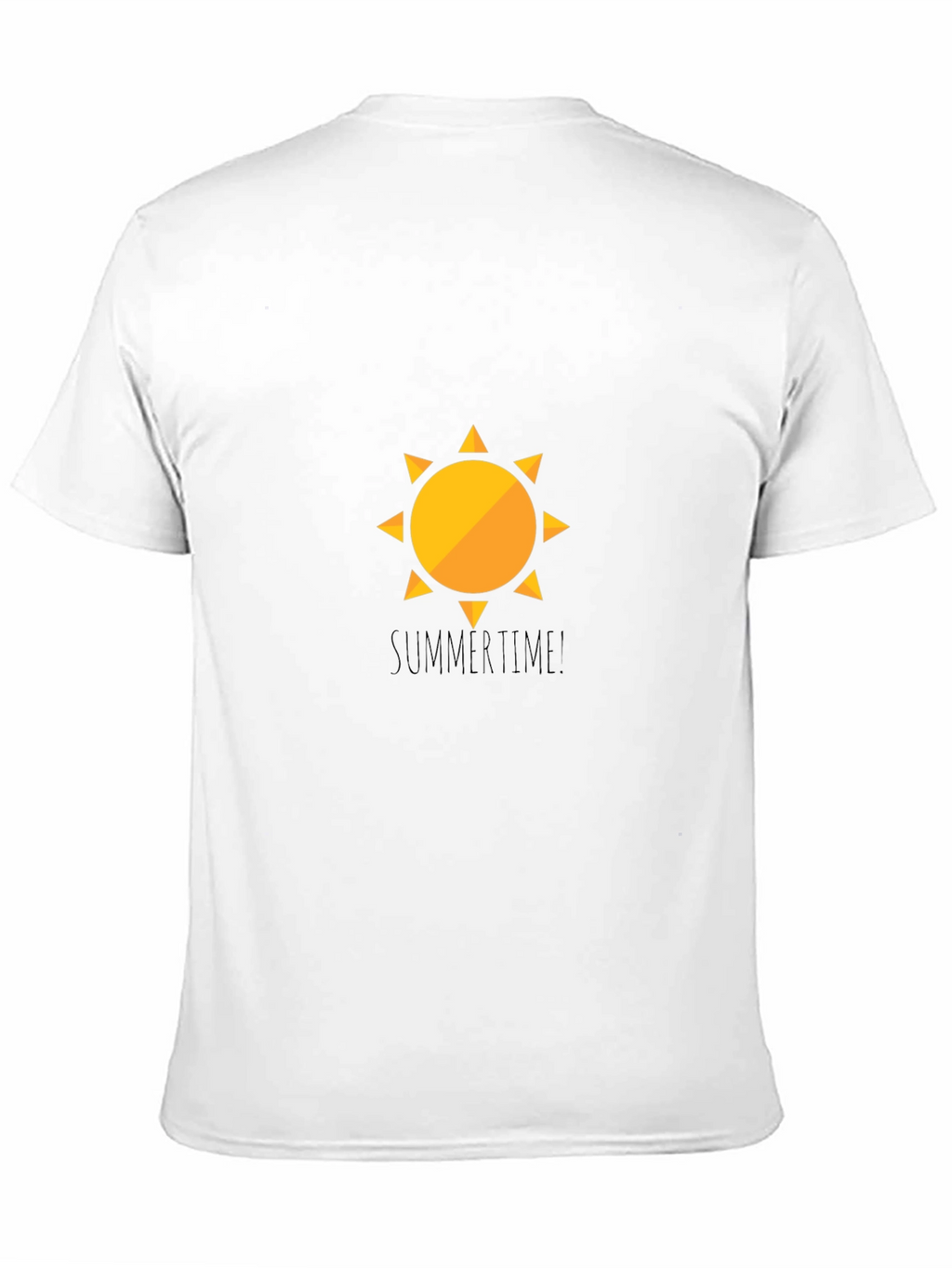 SummerTime Sun Graphic Black T-Shirt