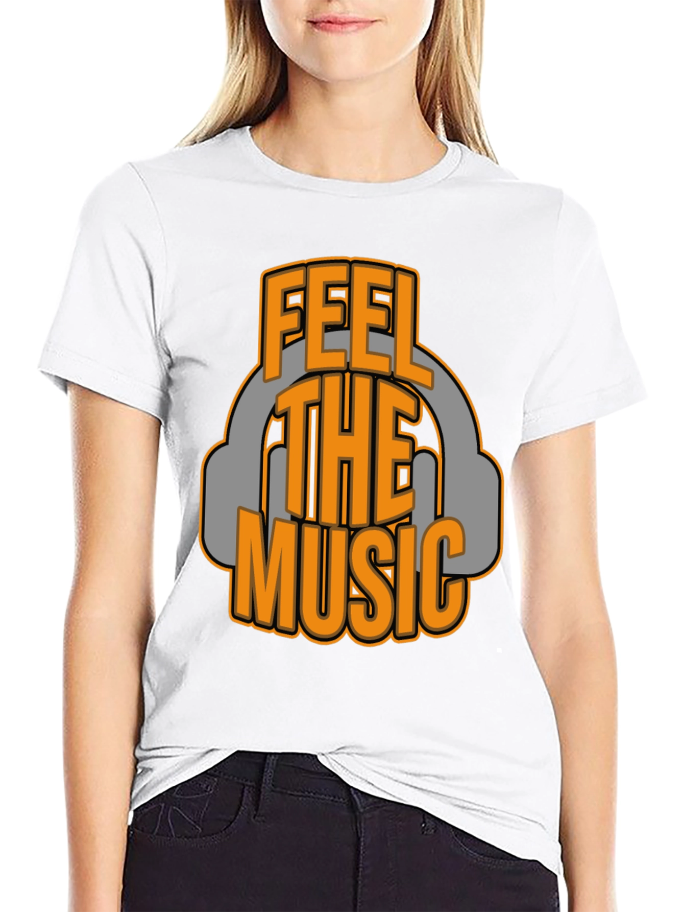 Feel the Music T-Shirt - Stylish Graphic Tee