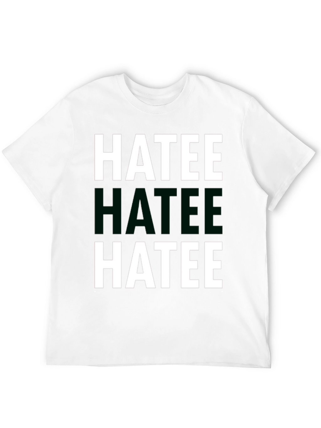HATEE Graphic Tee - Bold Statement Shirt