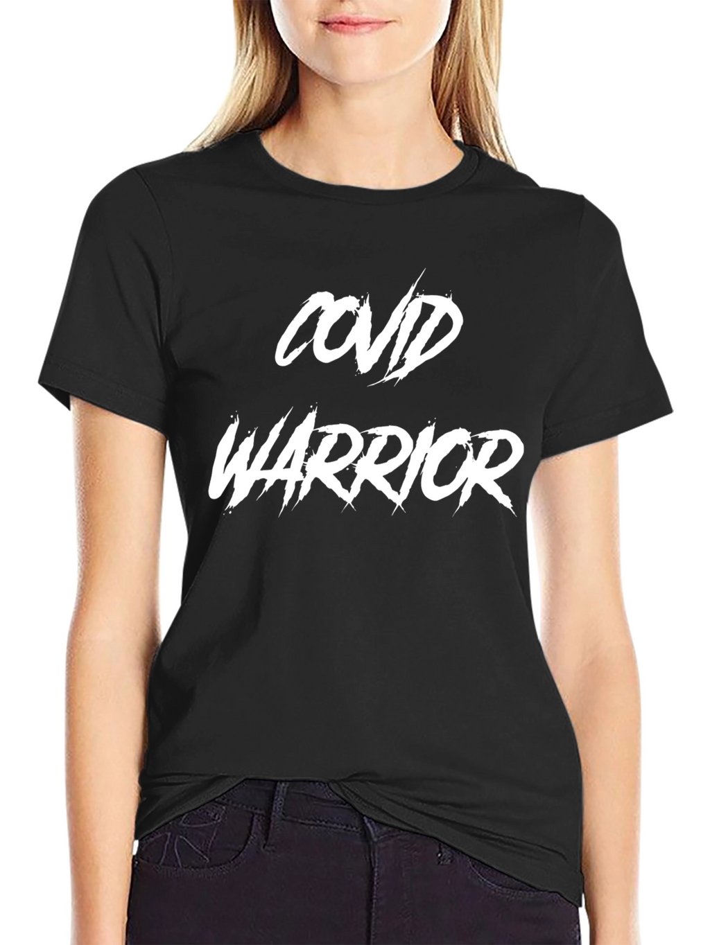 COVID Warrior Black T-Shirt