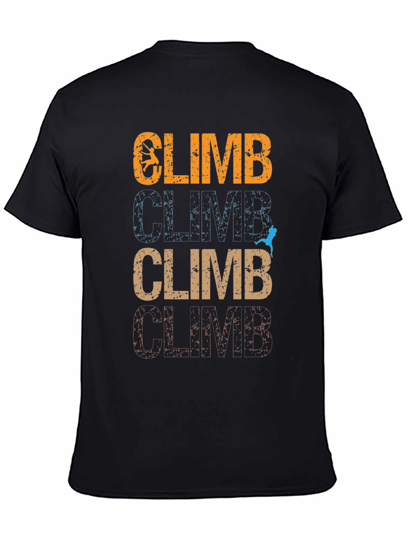 Climb Graphic Tee - Vintage Style Climbing Shirt