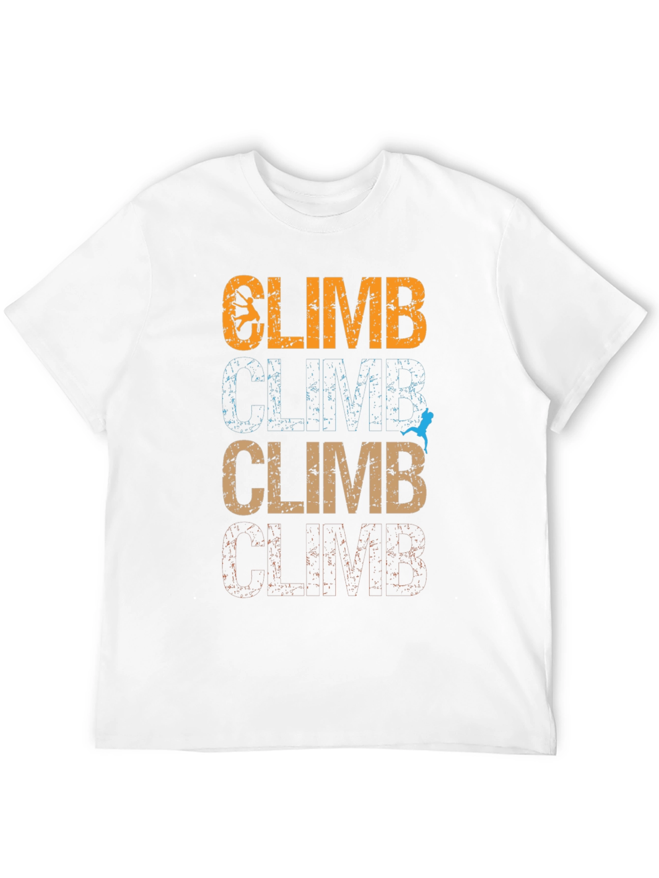 Climb Graphic Tee - Vintage Style Climbing Shirt