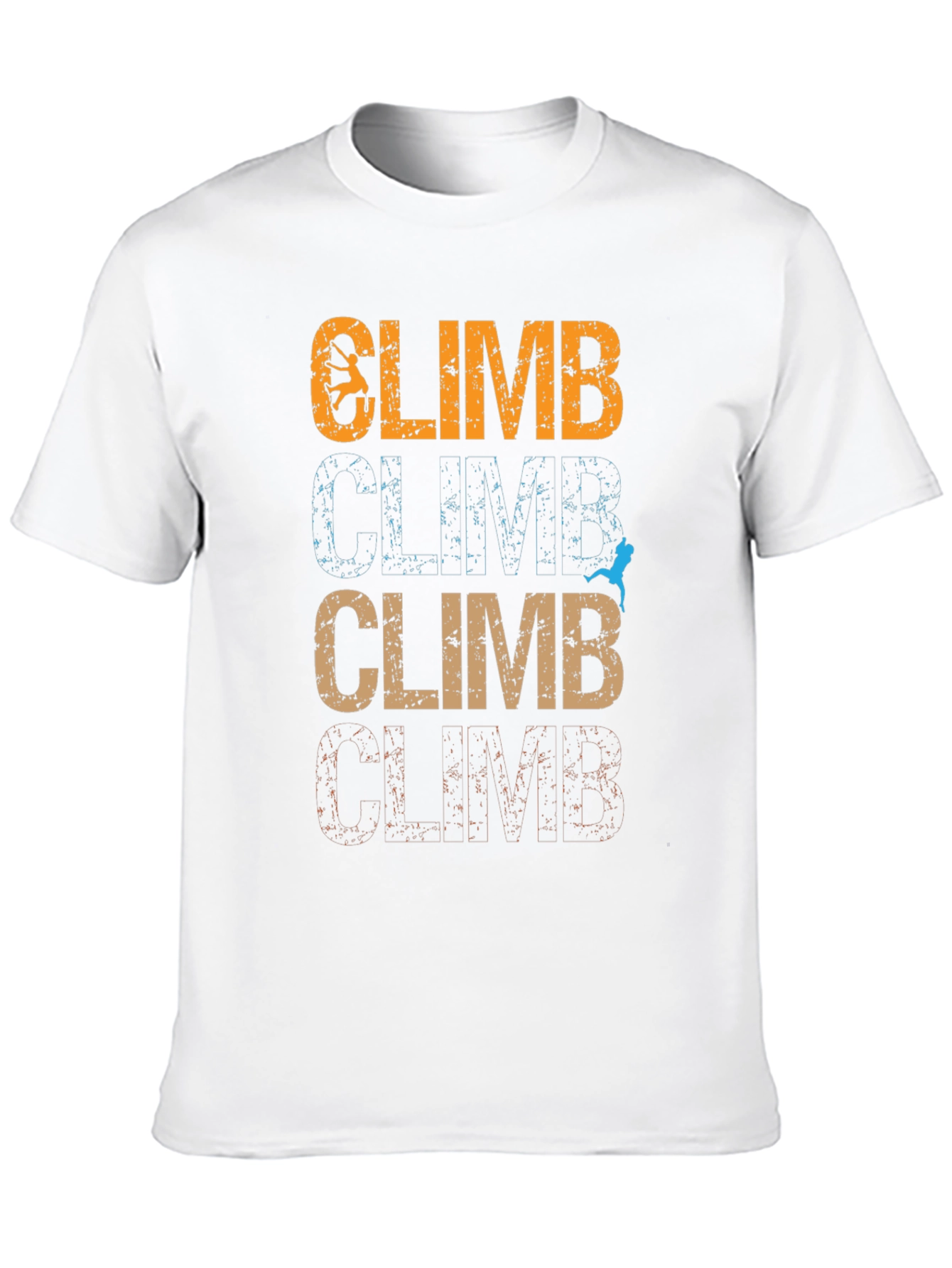 Climb Graphic Tee - Vintage Style Climbing Shirt