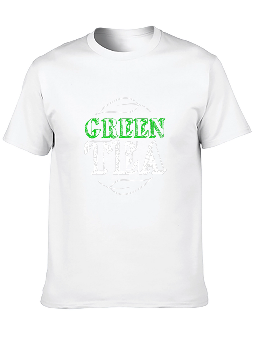 Green Tea Graphic Tee - Trendy Casual Shirt