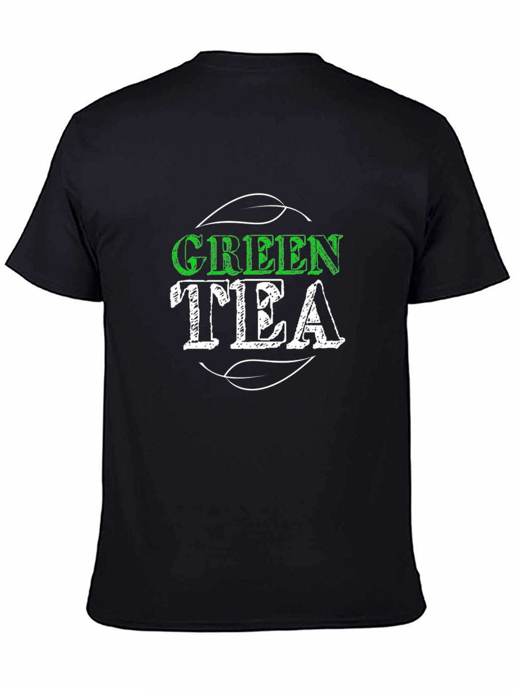 Green Tea Graphic Tee - Trendy Casual Shirt