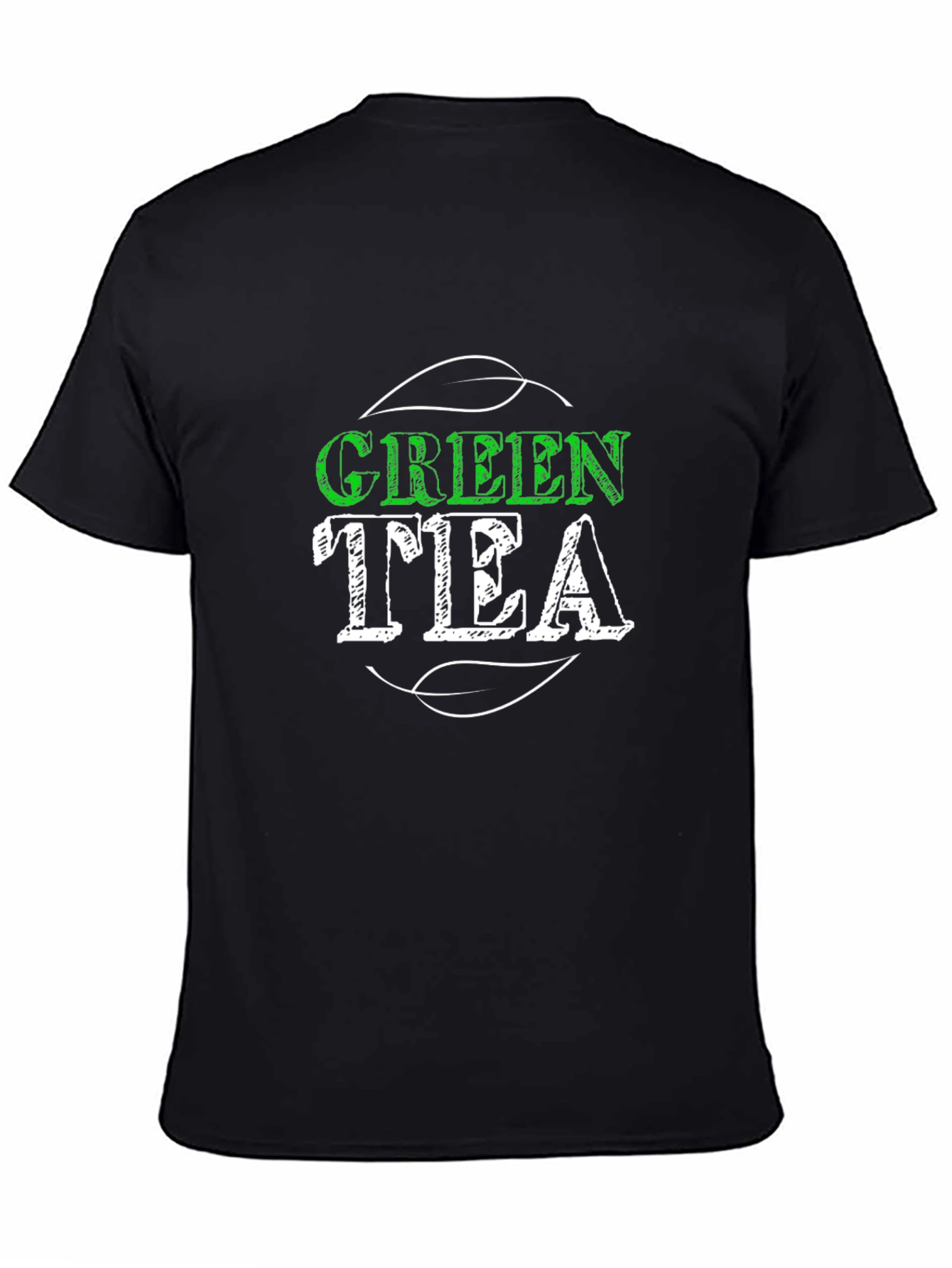 Green Tea Graphic Tee - Trendy Casual Shirt