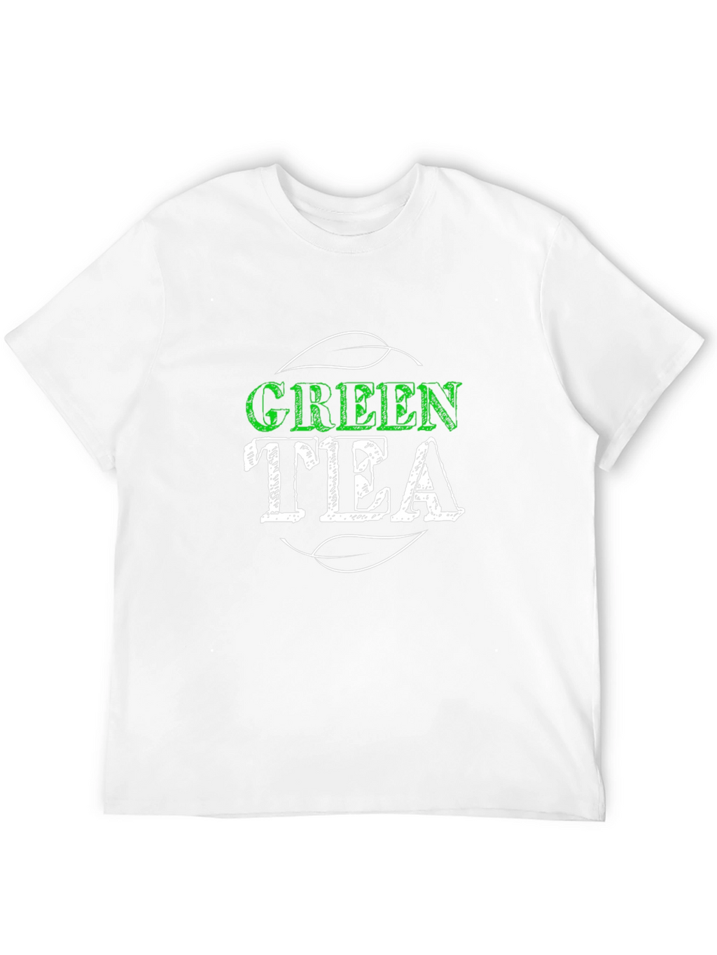 Green Tea Graphic Tee - Trendy Casual Shirt