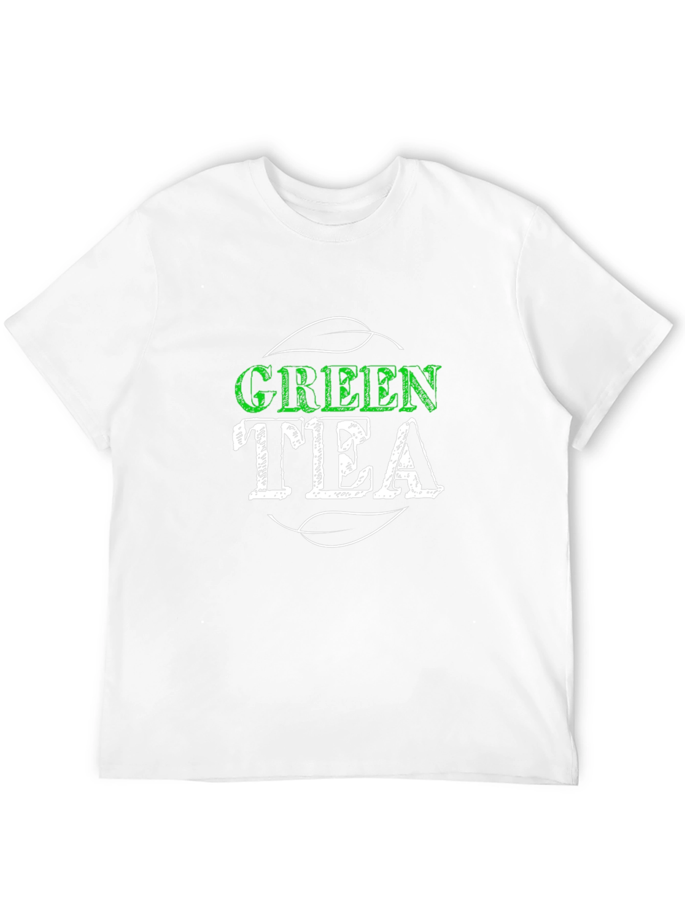 Green Tea Graphic Tee - Trendy Casual Shirt