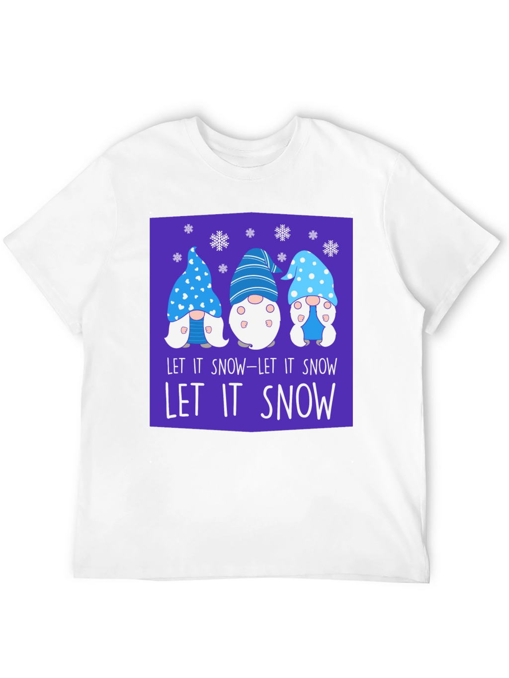 Let It Snow Gnomes Graphic Tee