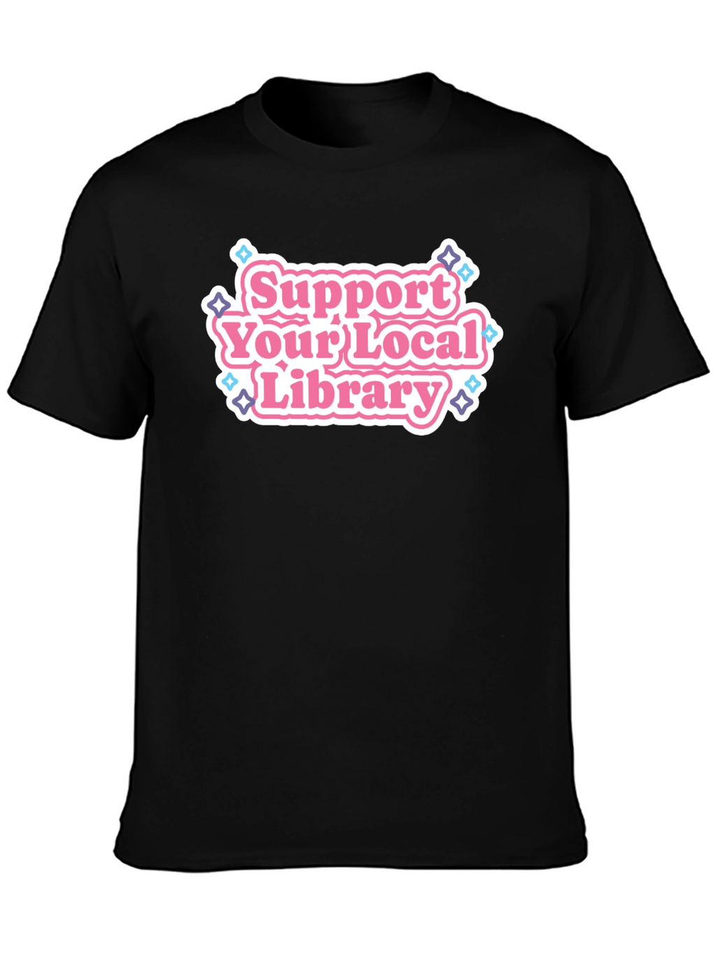 Support Your Local Library Graphic Tee