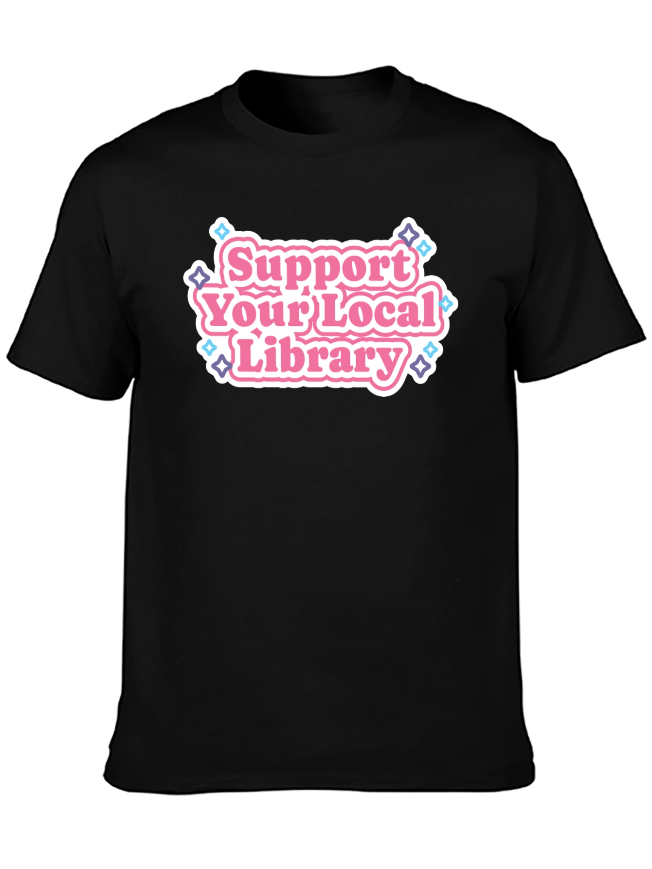 Support Your Local Library Graphic Tee