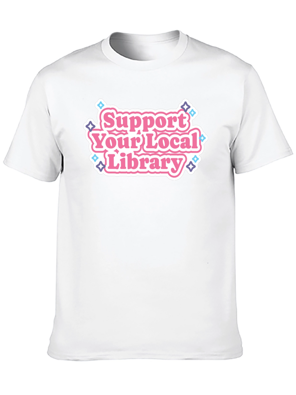 Support Your Local Library Graphic Tee