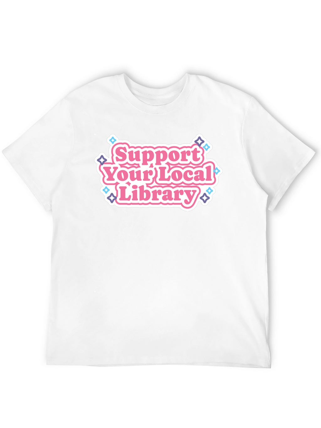 Support Your Local Library Graphic Tee