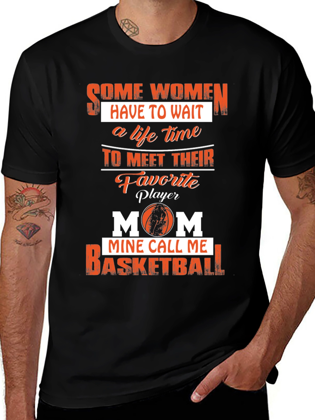Basketball Mom T-Shirt - Favorite Player