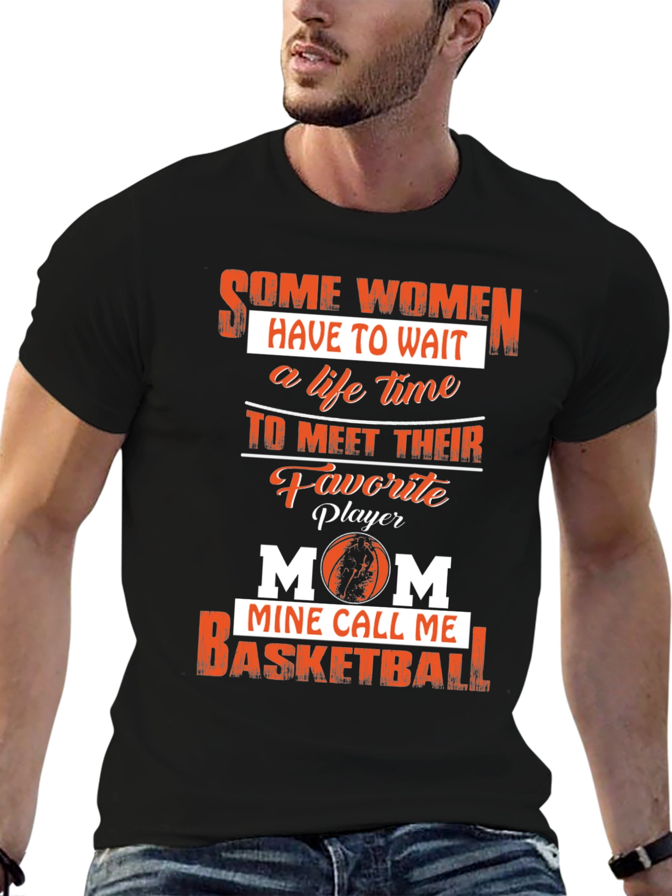 Basketball Mom T-Shirt - Favorite Player