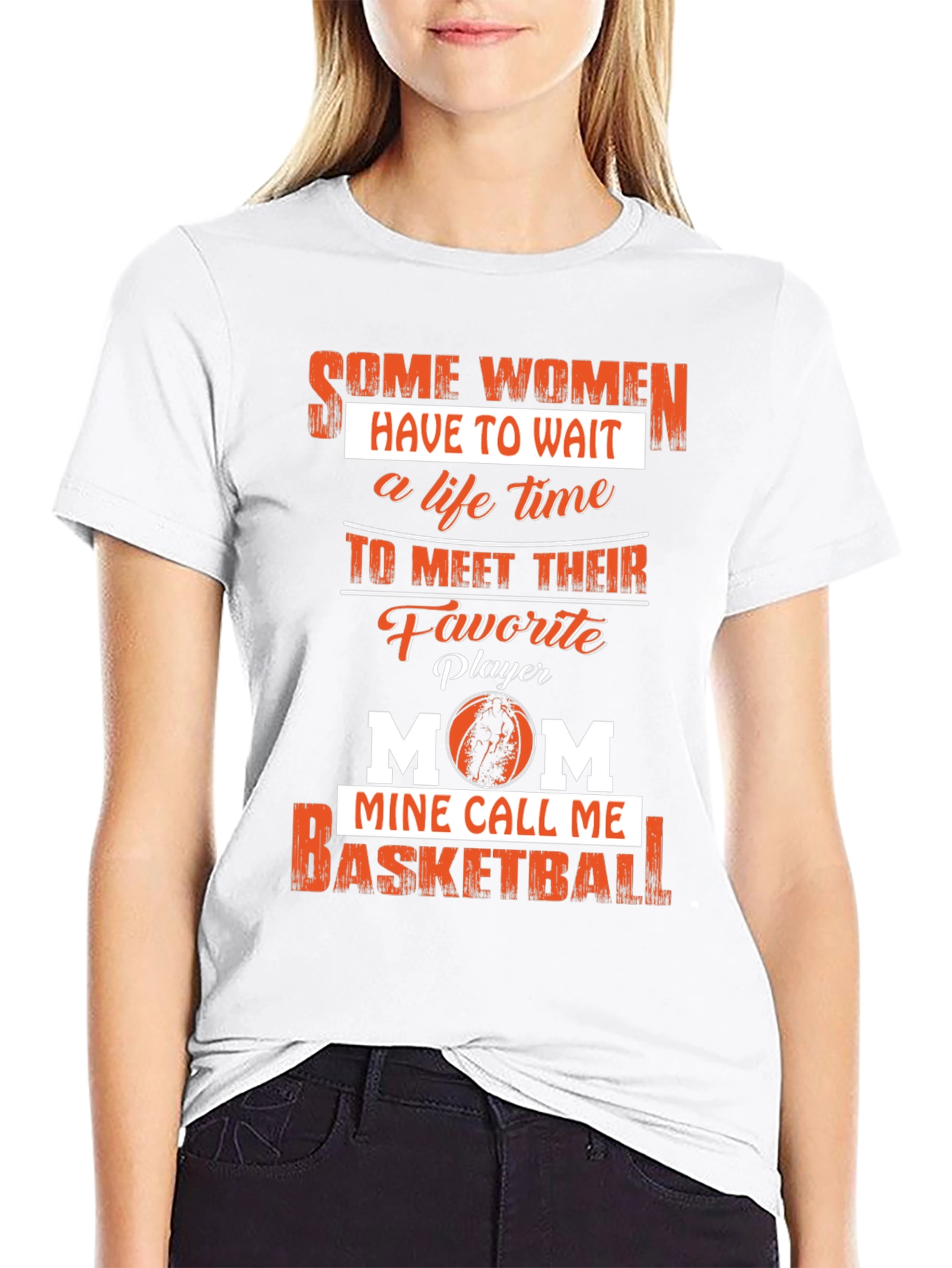 Basketball Mom T-Shirt - Favorite Player