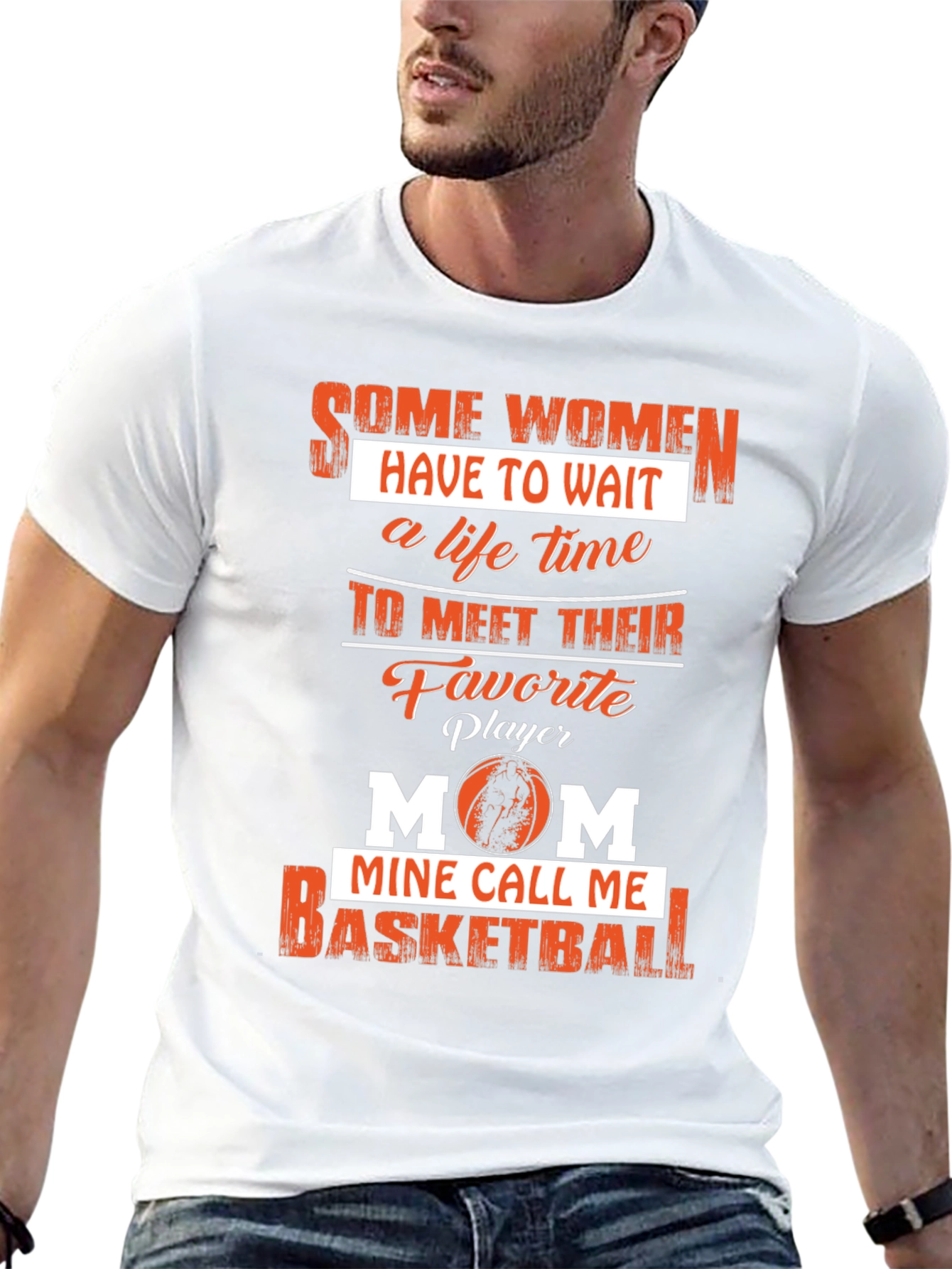 Basketball Mom T-Shirt - Favorite Player