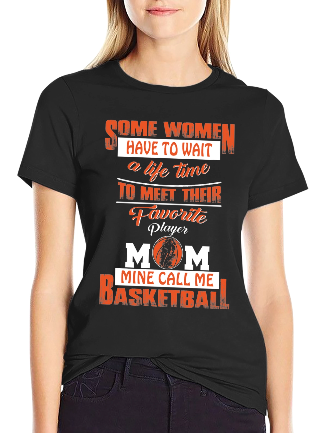 Basketball Mom T-Shirt - Favorite Player