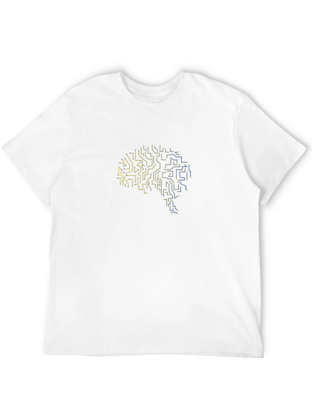 Circuit Brain Graphic Tee - Black