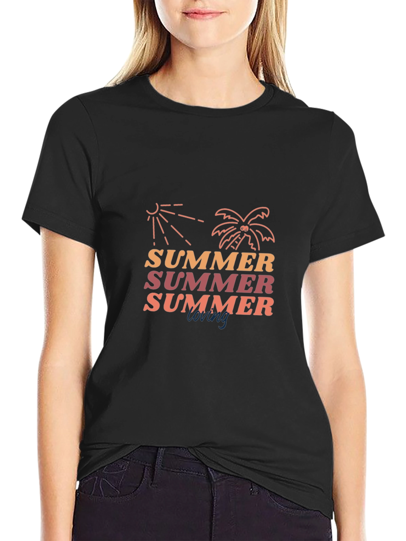 Summer Loving Graphic Print Tee