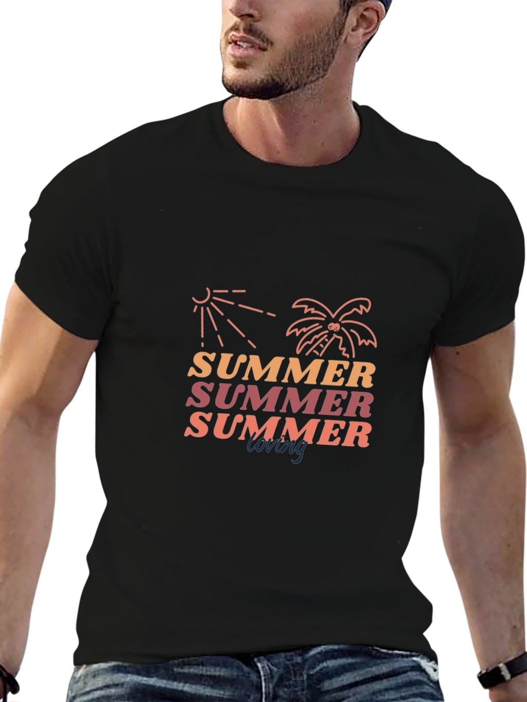 Summer Loving Graphic Print Tee