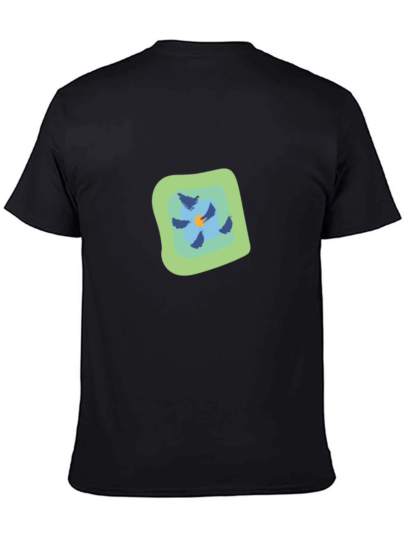 Abstract Floral Graphic T-Shirt - Modern Casual Tee