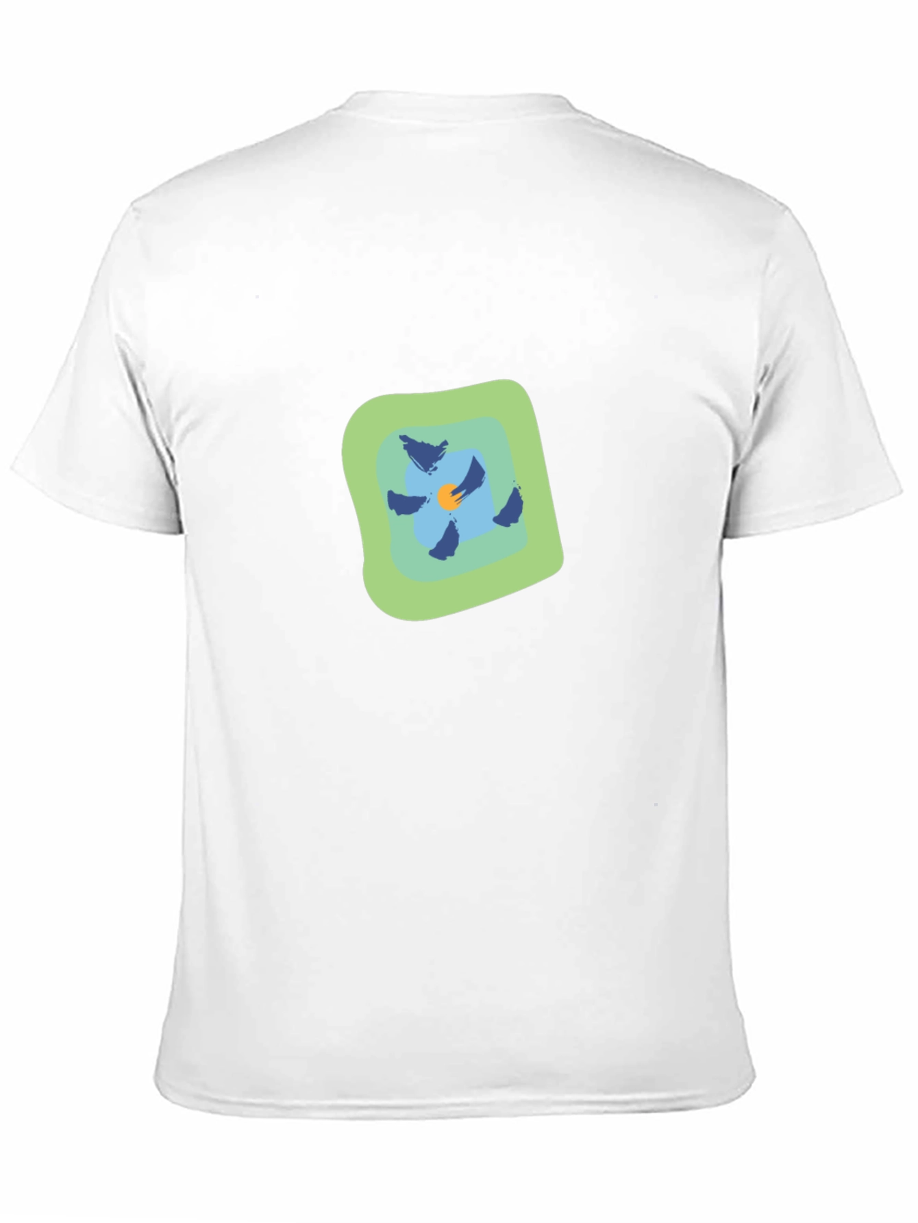 Abstract Floral Graphic T-Shirt - Modern Casual Tee