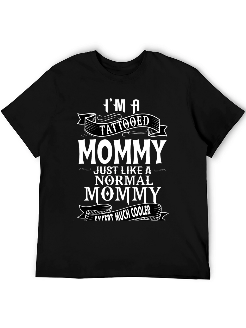 Tattooed Mommy Graphic Tee - Cool Mom Shirt