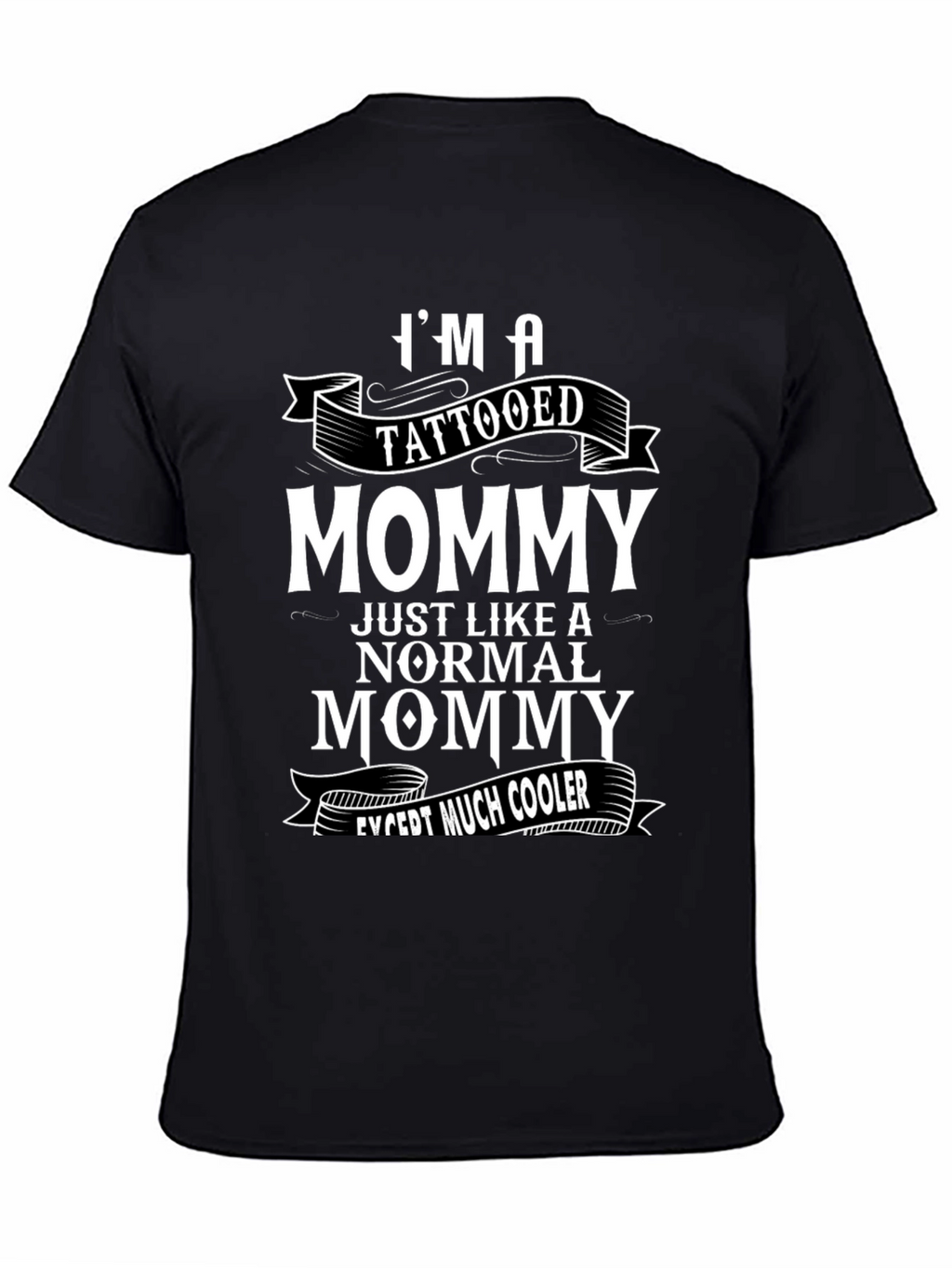 Tattooed Mommy Graphic Tee - Cool Mom Shirt