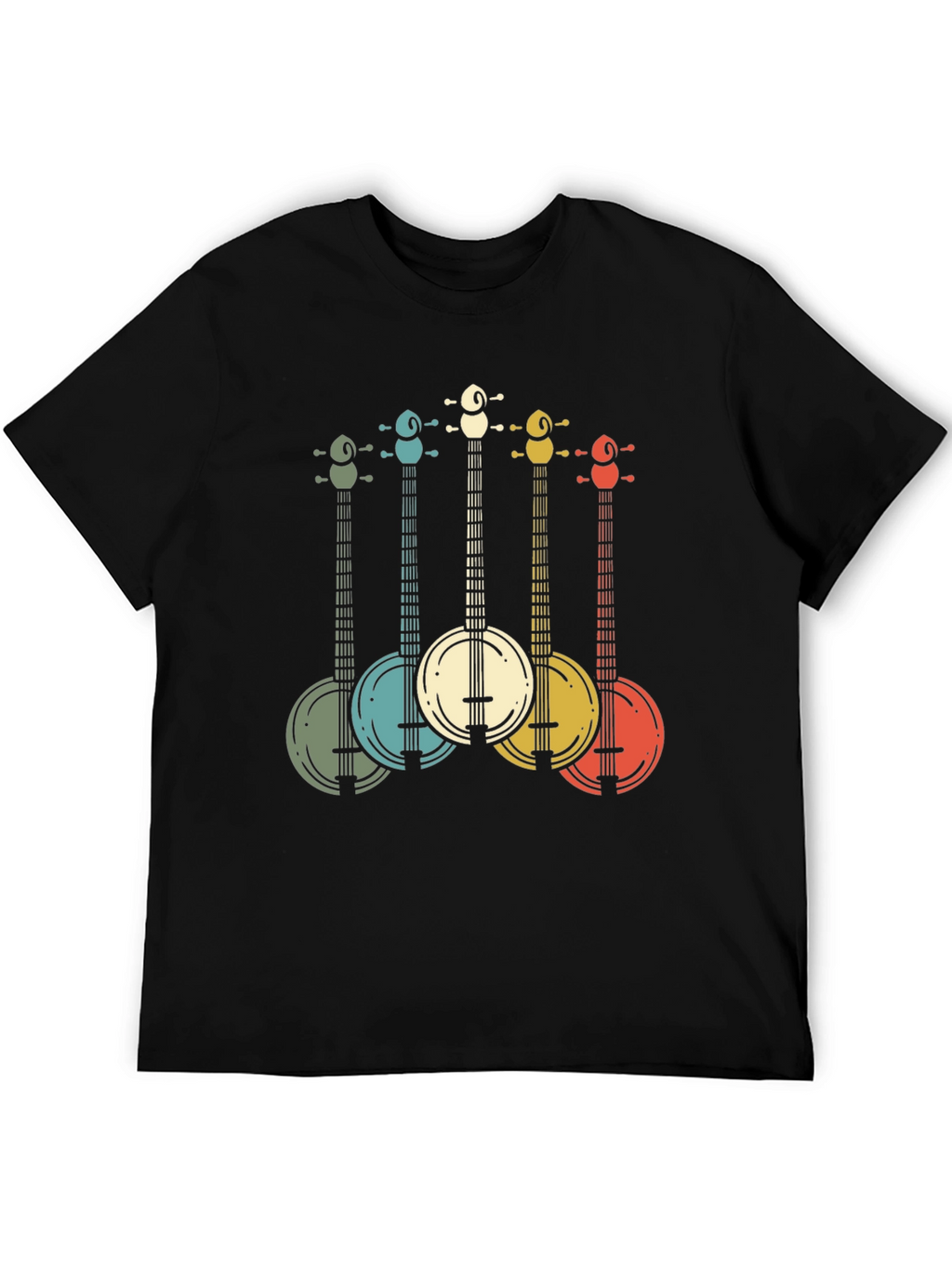 Retro Banjo Music T-Shirt