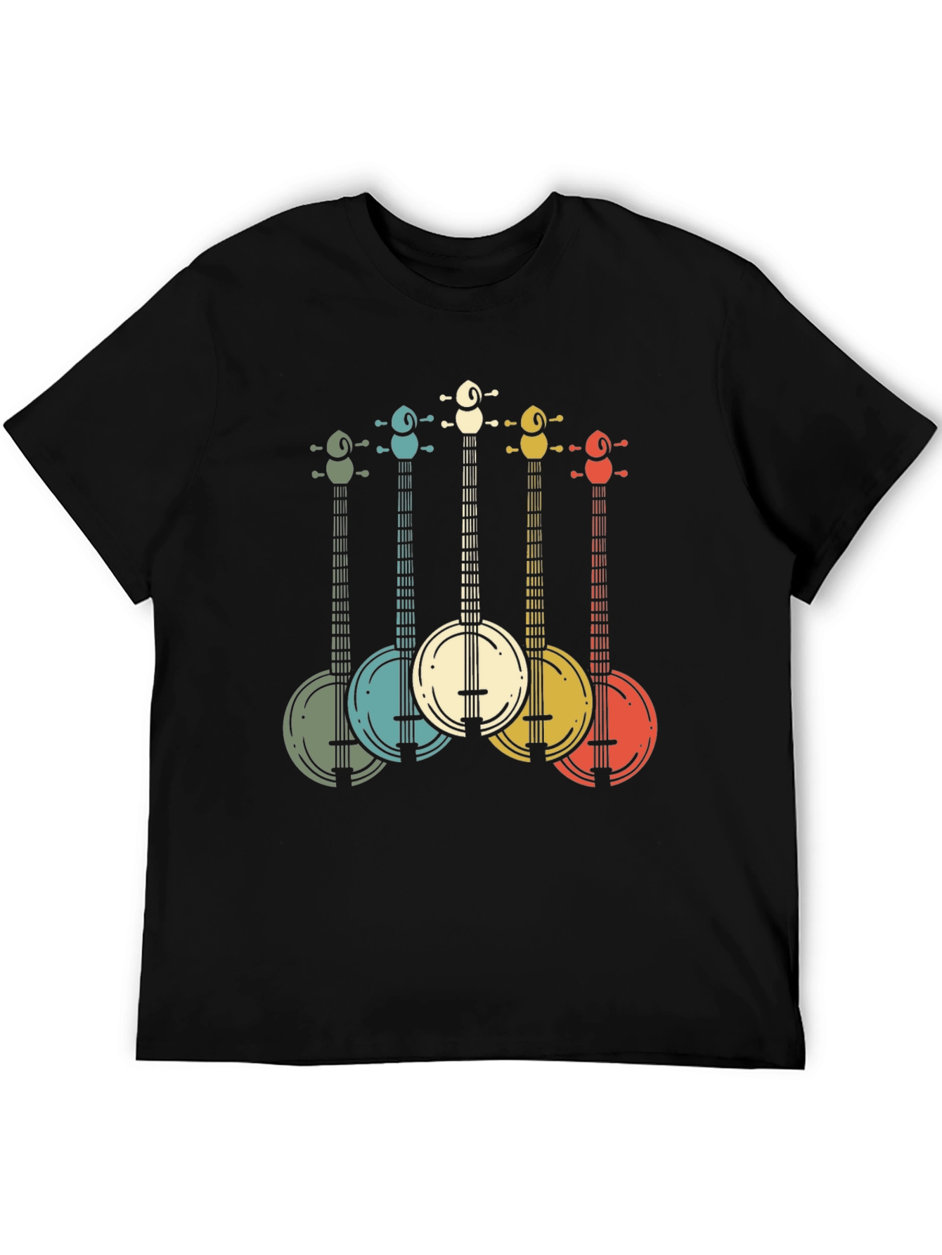 Retro Banjo Music T-Shirt