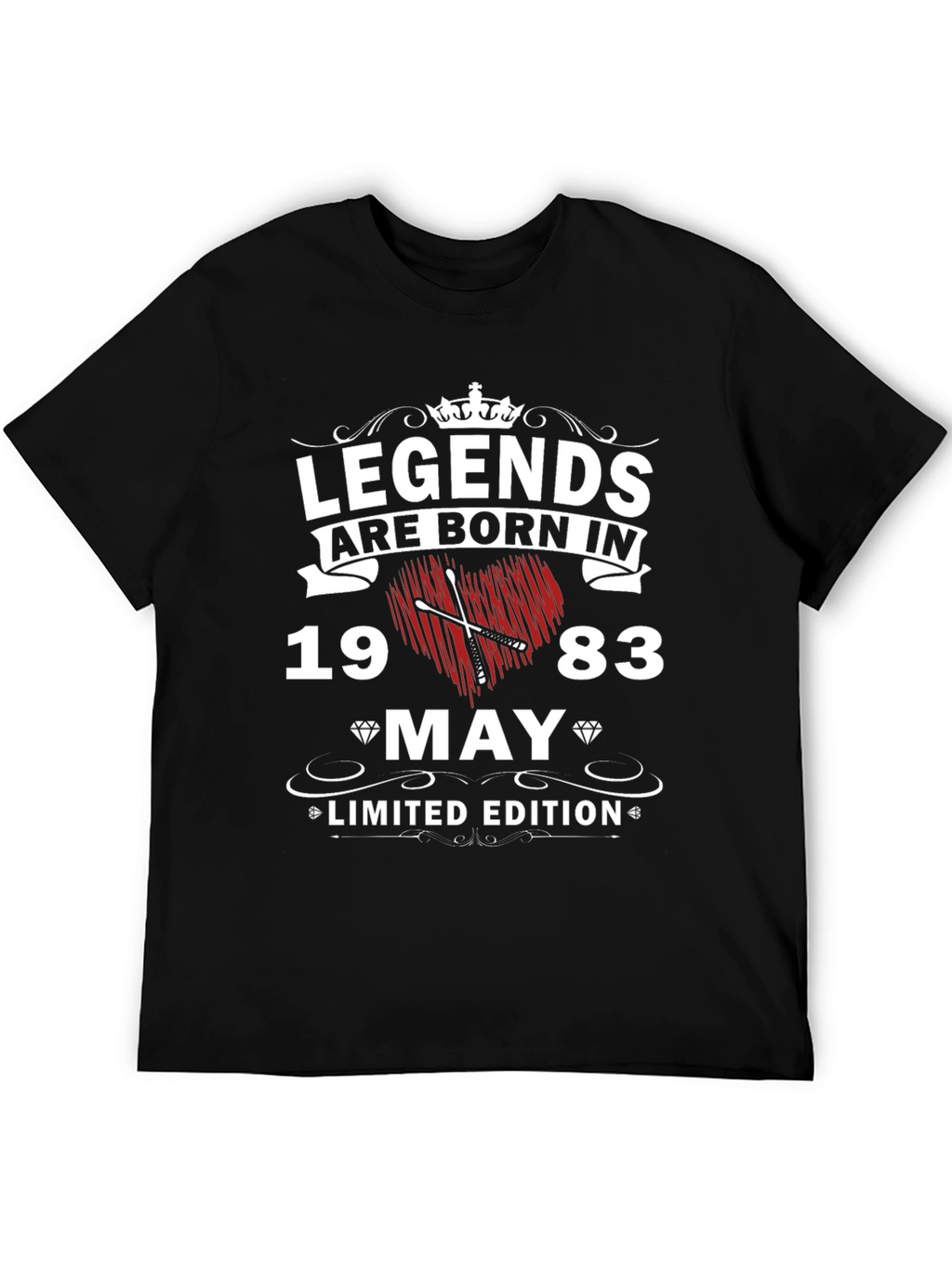 Legends Born In 1983 May Limited Edition T-Shirt