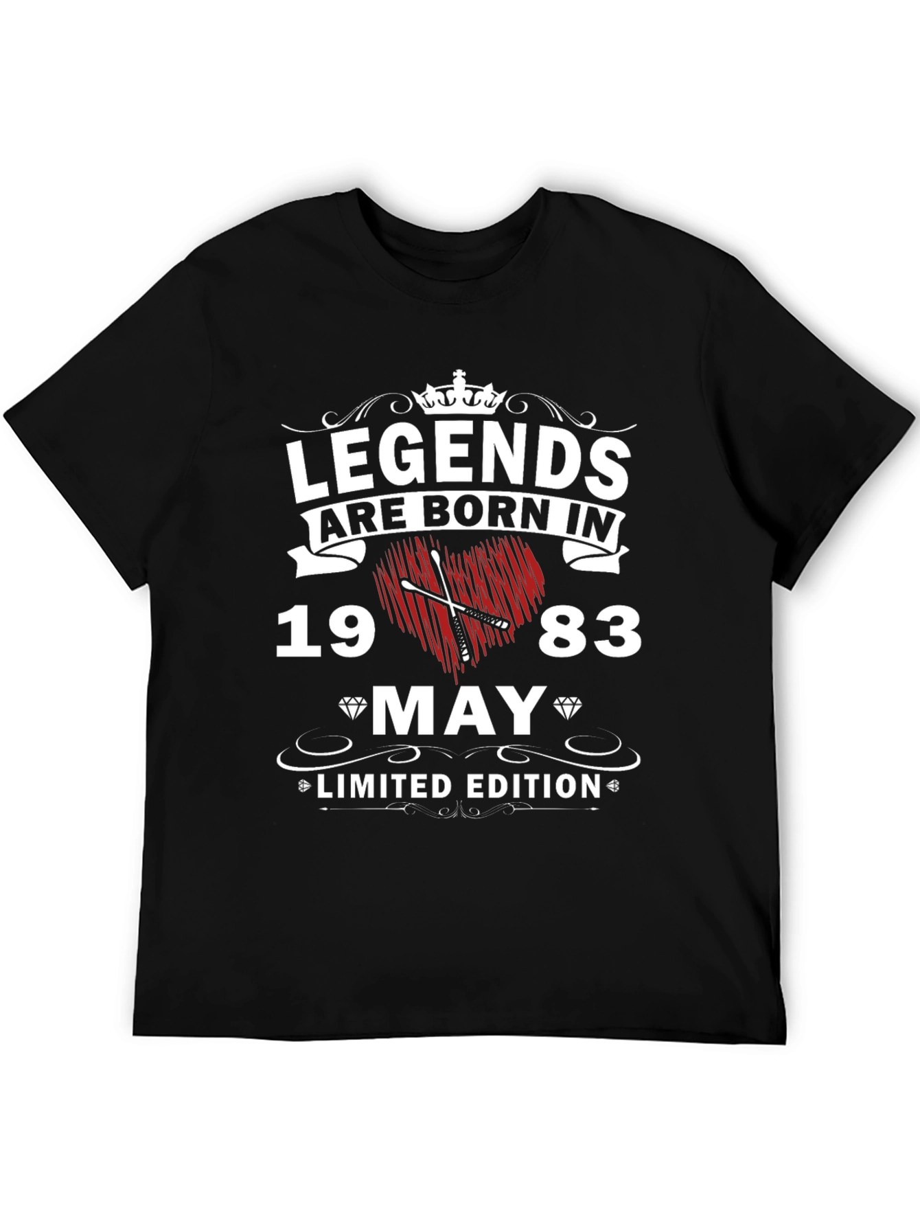 Legends Born In 1983 May Limited Edition T-Shirt