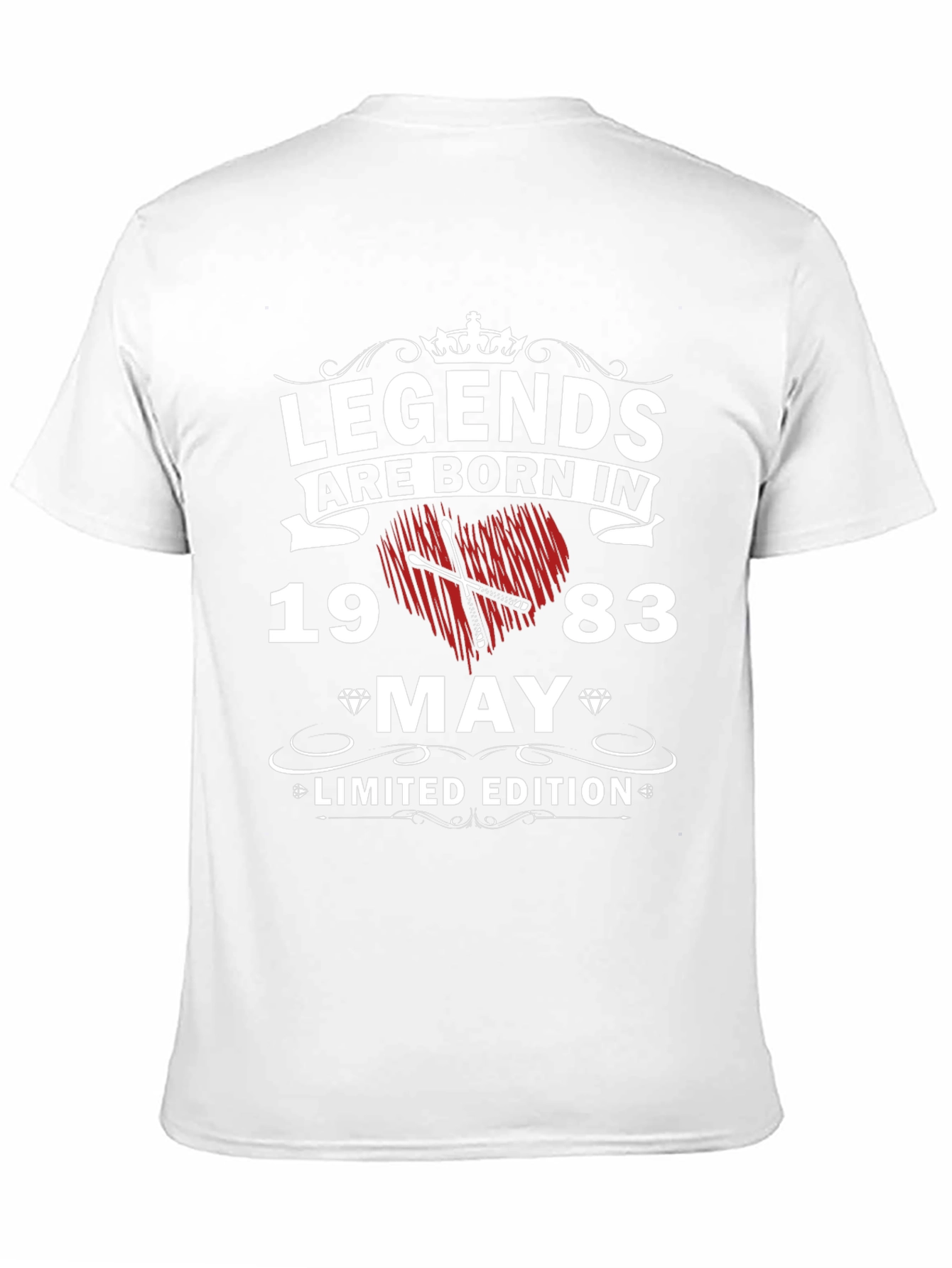 Legends Born In 1983 May Limited Edition T-Shirt
