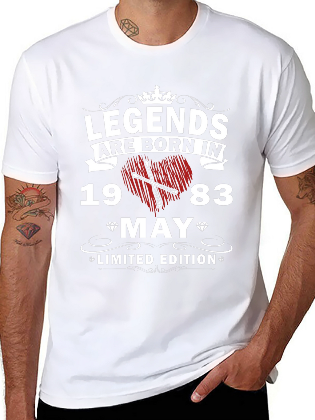 Legends Born In 1983 May Limited Edition T-Shirt