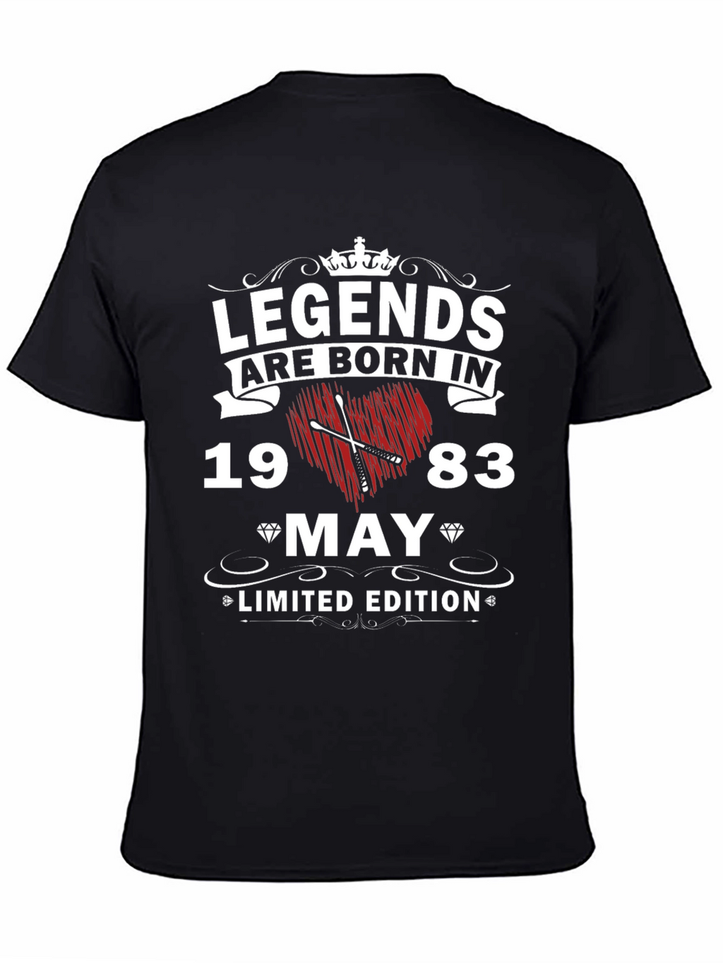 Legends Born In 1983 May Limited Edition T-Shirt