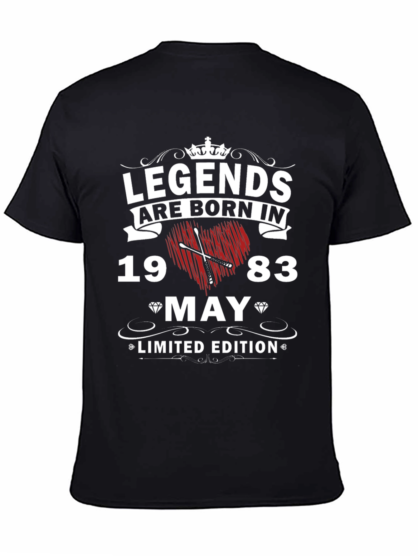 Legends Born In 1983 May Limited Edition T-Shirt