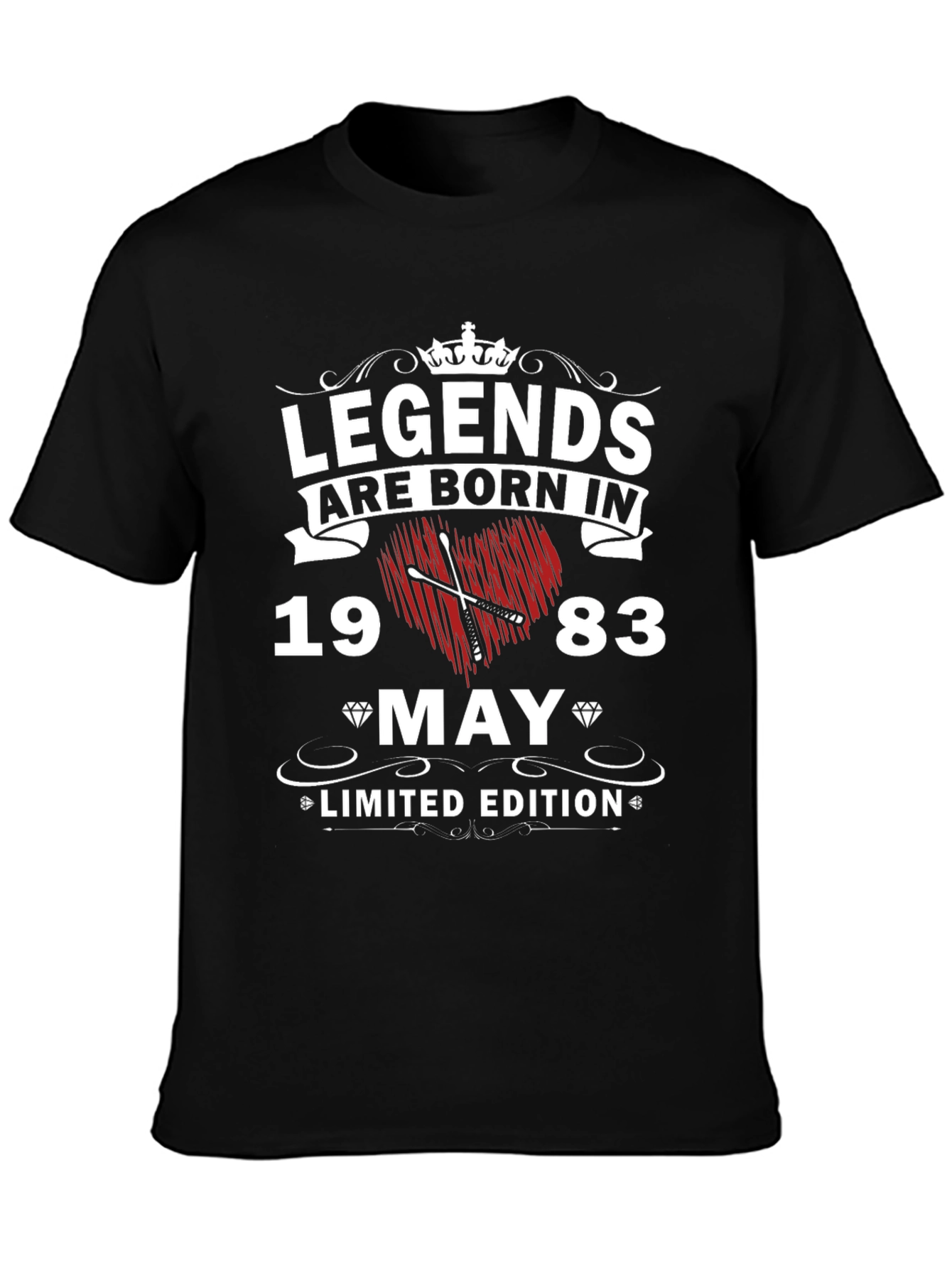 Legends Born In 1983 May Limited Edition T-Shirt