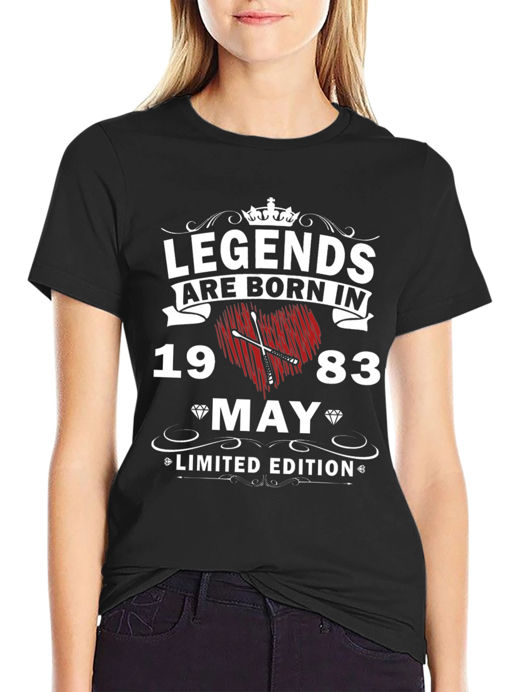 Legends Born In 1983 May Limited Edition T-Shirt