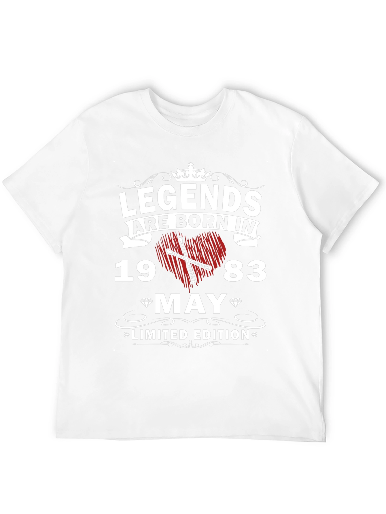 Legends Born In 1983 May Limited Edition T-Shirt