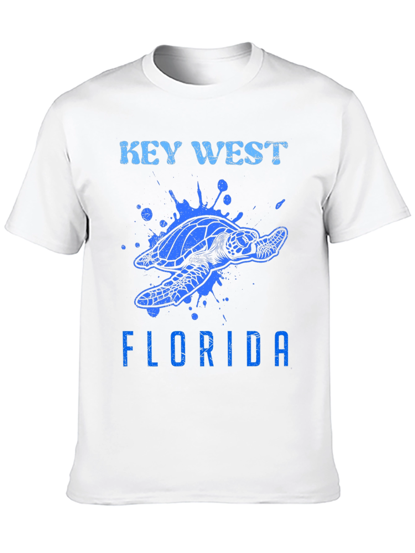 Key West Florida Turtle Graphic Tee