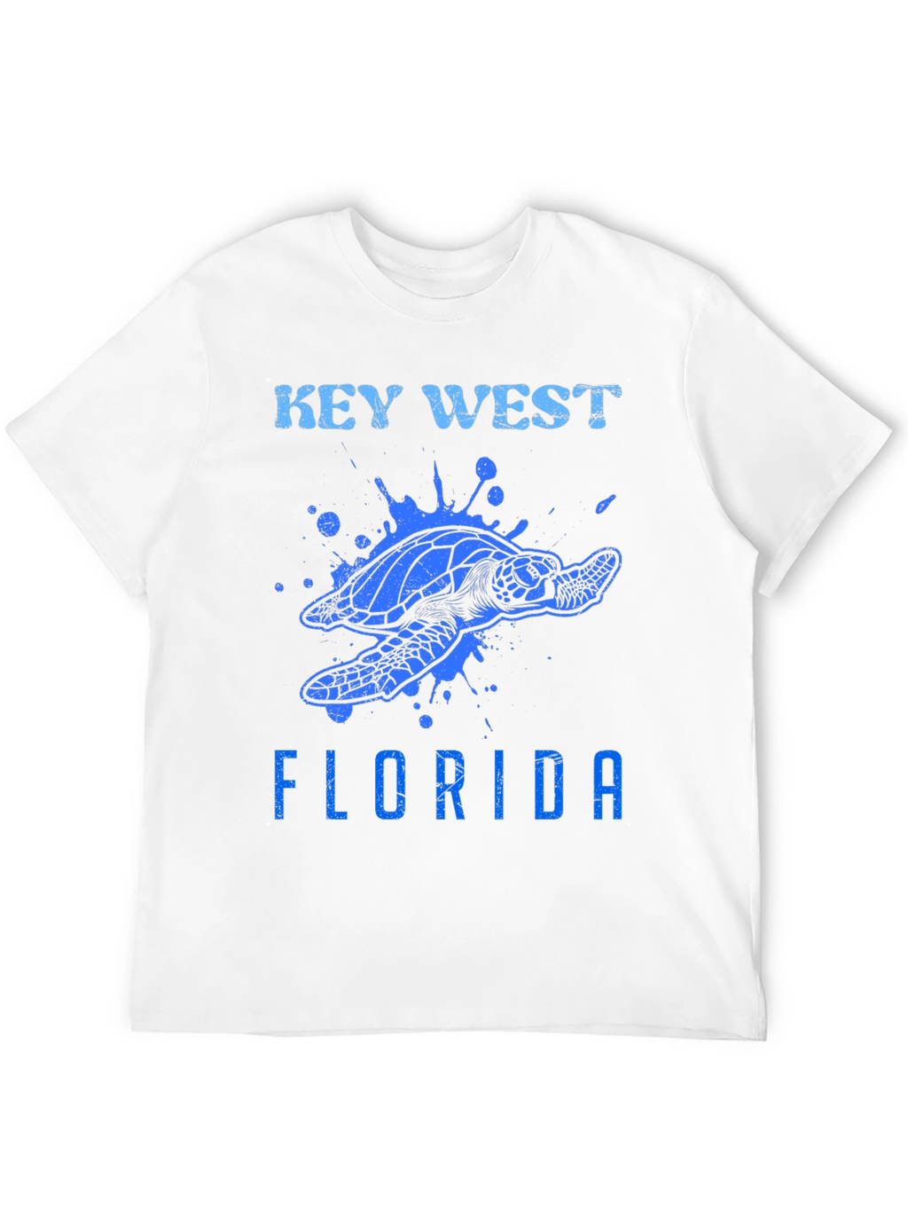 Key West Florida Turtle Graphic Tee