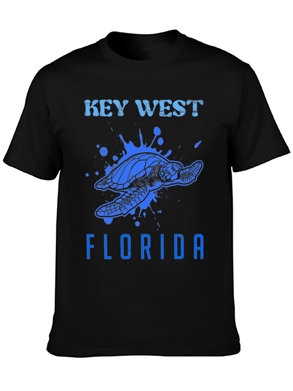 Key West Florida Turtle Graphic Tee