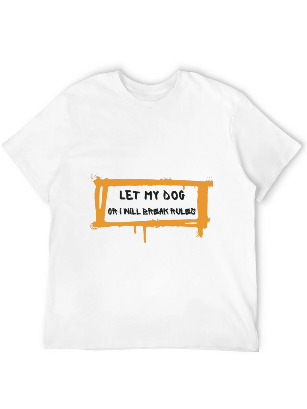 Let My Dog Out Graphic Tee